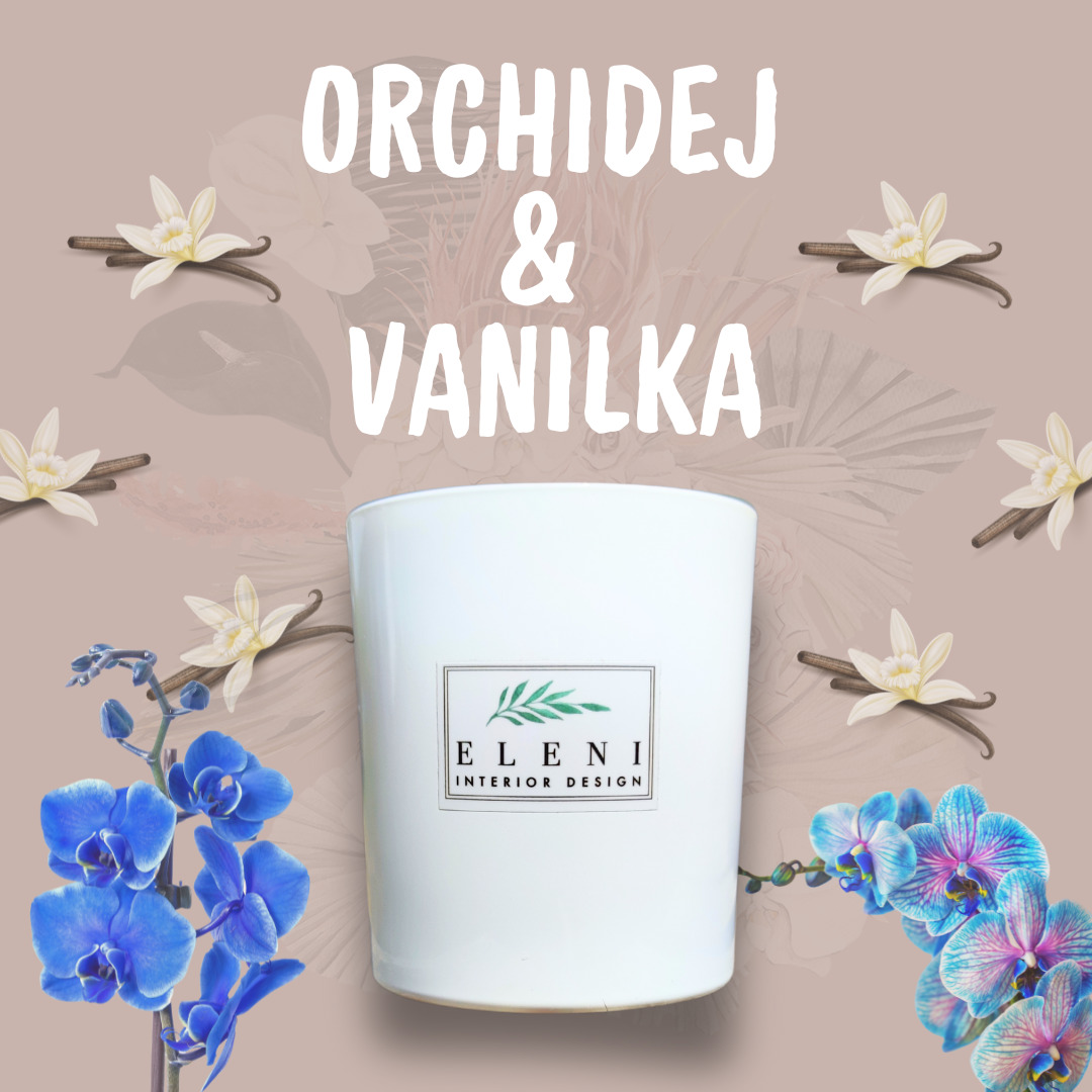Orchidej s vanilkou a kapkou magnólie